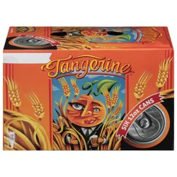 Lost Coast Brewery Brewery Tangerine Wheat Beer - 6 x 12 oz Cans