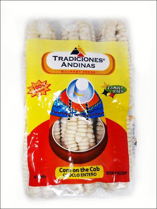 slide 1 of 1, Tradiciones Andinas Corn On The Cob, 6 ct