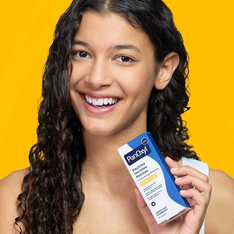 slide 6 of 9, PanOxyl Daytime Invisible Patches w/ Salicylic Acid, 40 count, 40 ct