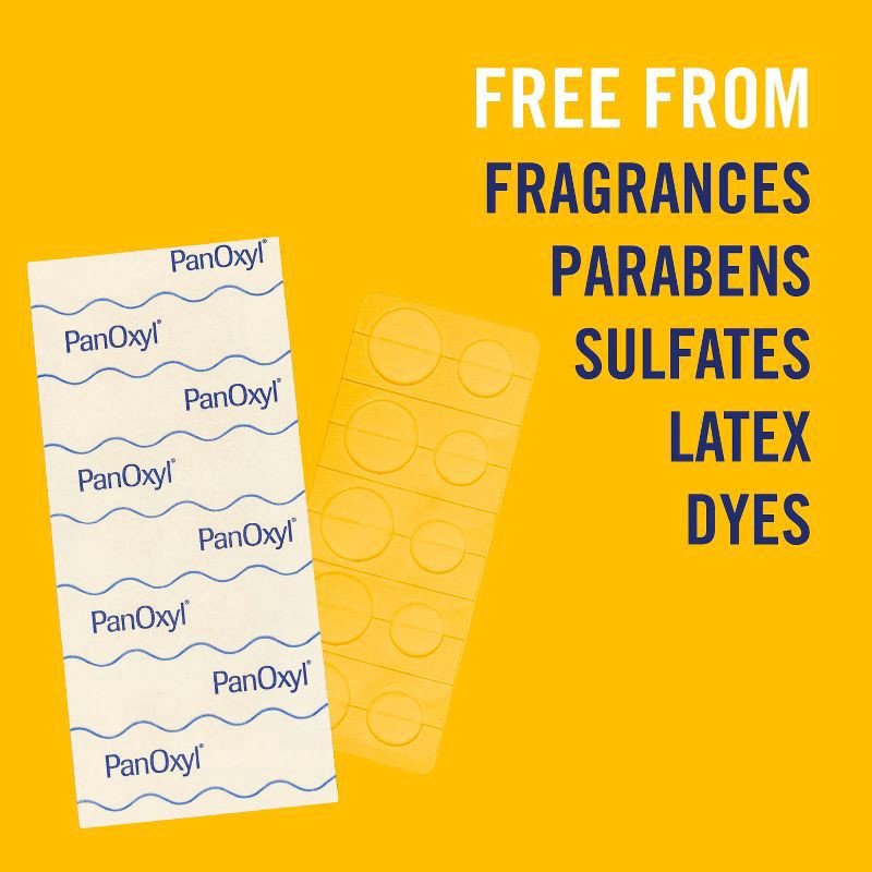 slide 3 of 9, PanOxyl Daytime Invisible Patches w/ Salicylic Acid, 40 count, 40 ct