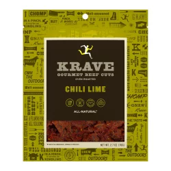 Krave Oven Roasted Chili Lime Beef Cuts - 2.75 oz