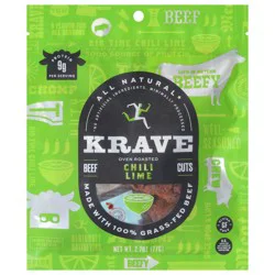 Krave Oven Roasted Chili Lime Beef Cuts - 2.75 oz