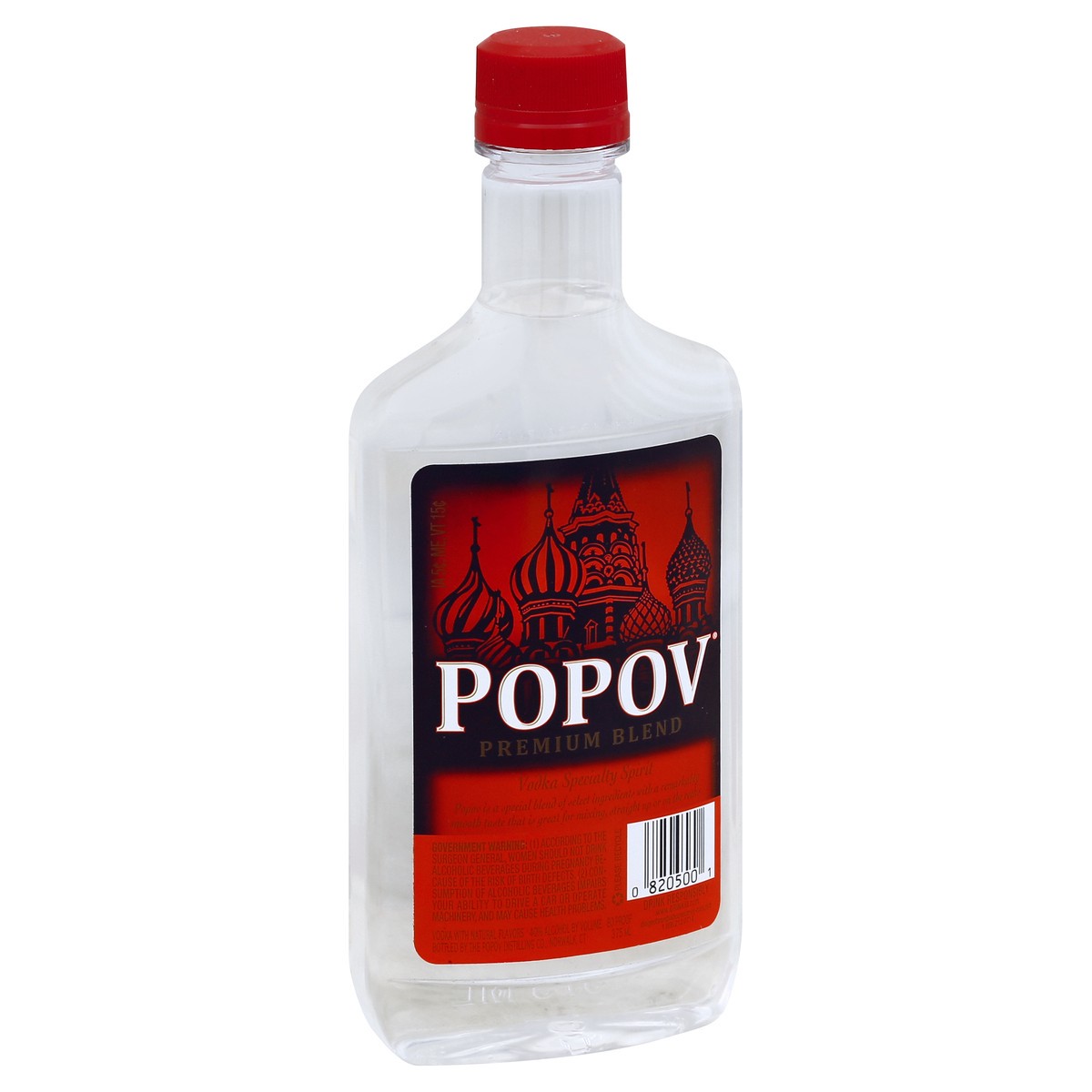 slide 3 of 3, Popov Vodka 375 ml, 375 ml