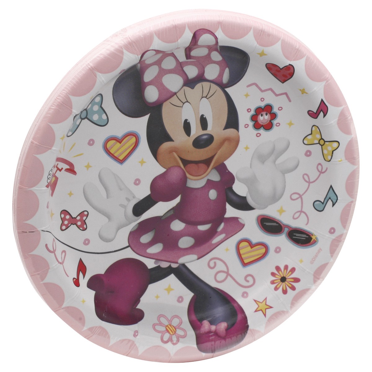 slide 7 of 8, Unique 6-3/4 Inch Disney Minnie Plates 8 ea, 1 ct
