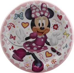 Unique 6-3/4 Inch Disney Minnie Plates 8 ea