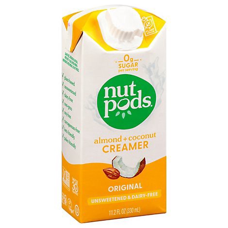 slide 1 of 1, Nutpods Creamer Dairy-Free Unsweetened Original- 11.2 fl oz, 11.2 fl oz