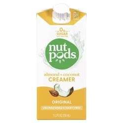 Nutpods Creamer Dairy-Free Unsweetened Original- 11.2 fl oz