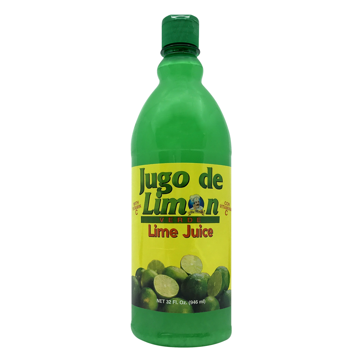 slide 1 of 1, Chef Merito Limon Verde Juice - 32 oz, 32 oz