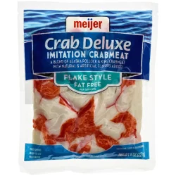 Meijer Crab Deluxe Imitation Crabmeat Flake Style