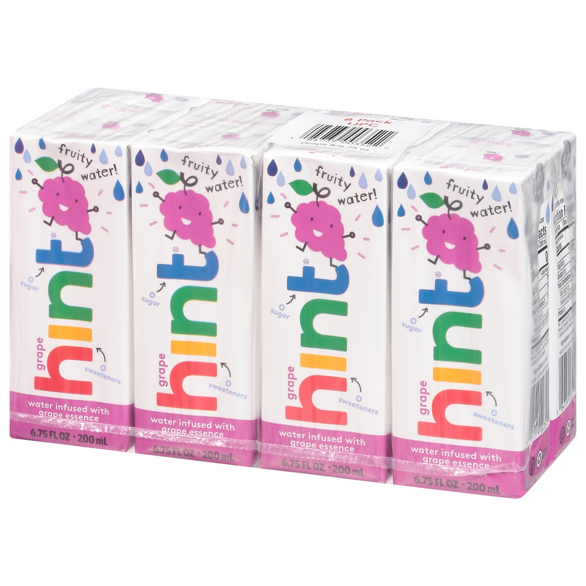 slide 7 of 9, Hint Grape Water Infused - 8 ct, 8 ct