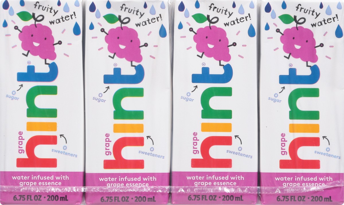 slide 8 of 9, Hint Grape Water Infused - 8 ct, 8 ct