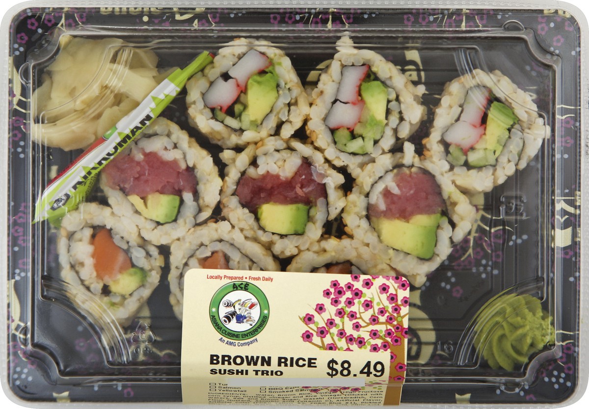 slide 4 of 5, ACE Sushi Sushi Trio 5 oz, 5 oz