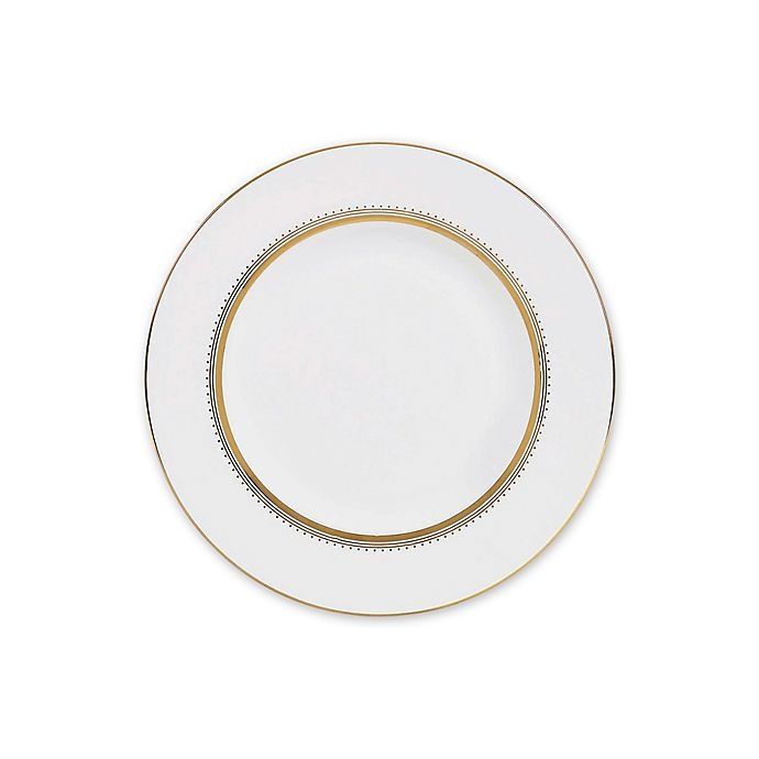 slide 1 of 1, Vera Wang Wedgwood Golden Grosgrain Accent Plate, 1 ct