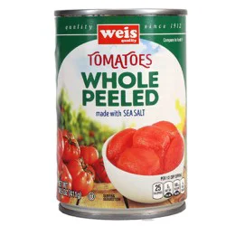 Weis Quality Whole Peeled Tomatoes Made With Sea Salt