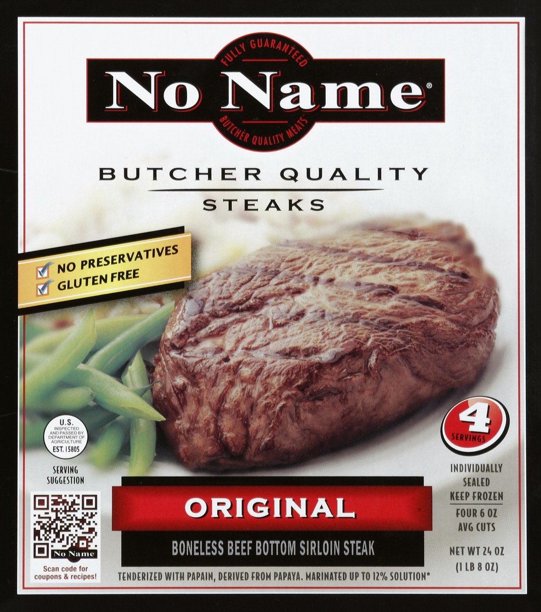 slide 4 of 4, No Name Steaks No Name Original Steaks, 24 oz