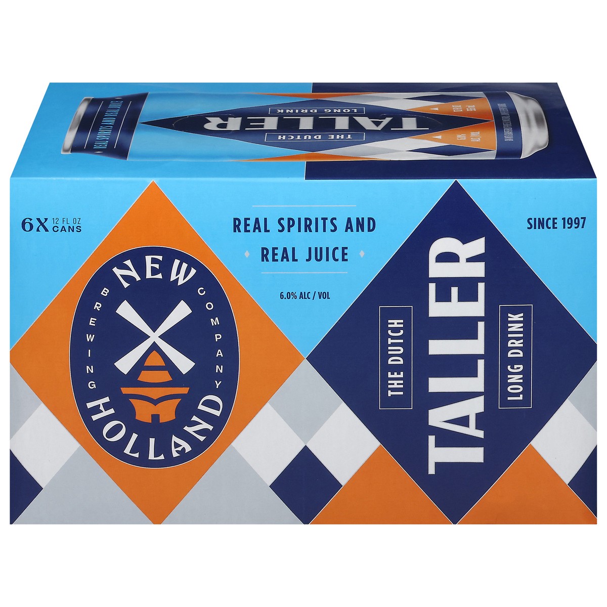 slide 6 of 12, New Holland Distilling Co RTD Canned Cocktail with Gin and Grapefruit, 6 ct