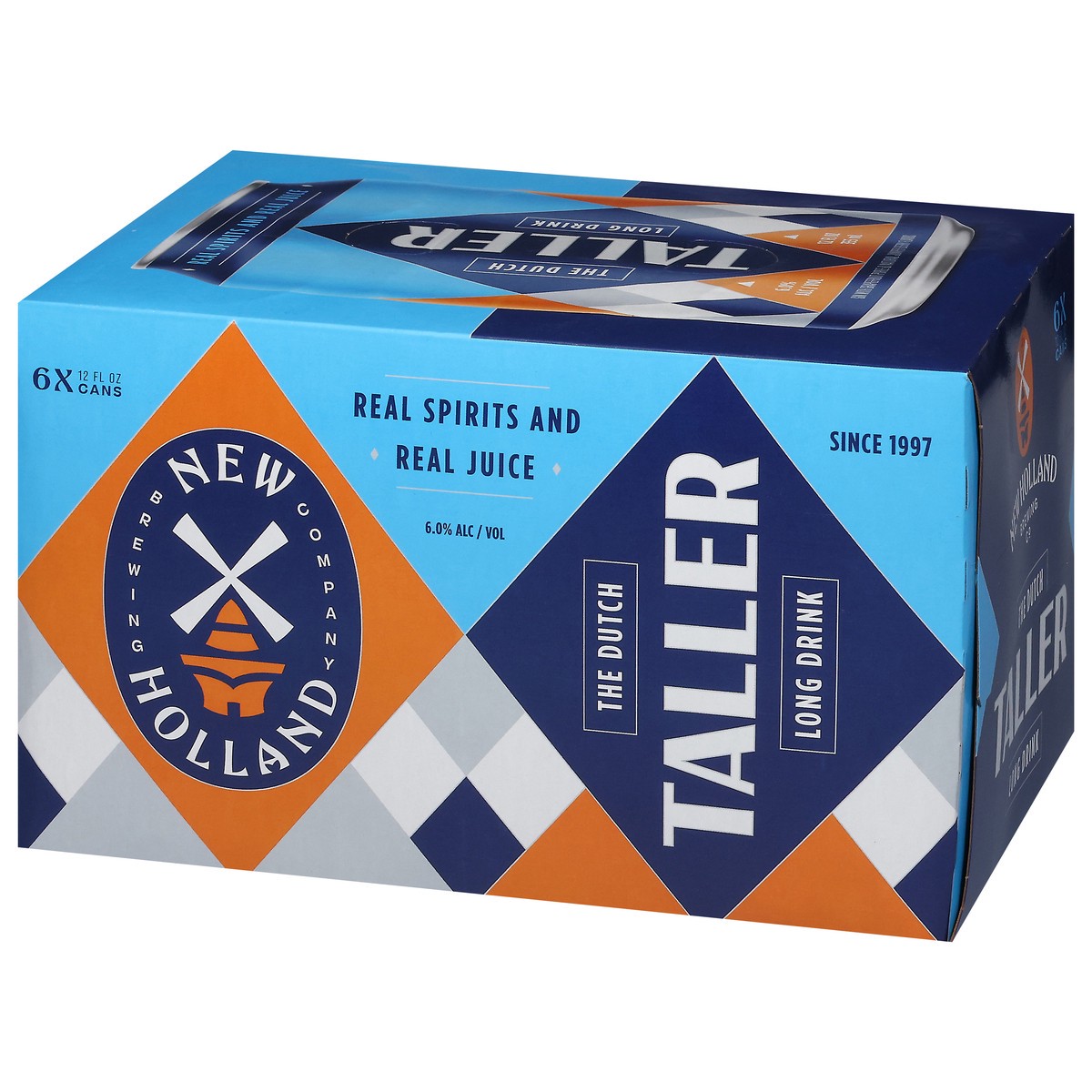 slide 10 of 12, New Holland Distilling Co RTD Canned Cocktail with Gin and Grapefruit, 6 ct