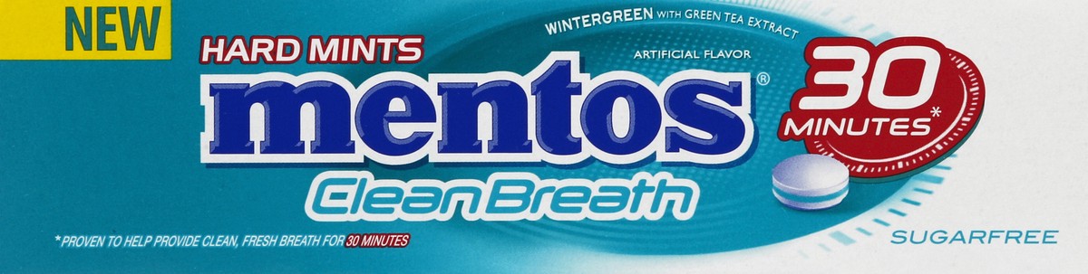 slide 3 of 6, Mentos Sugarfree Clean Breath Wintergren, 12 ct