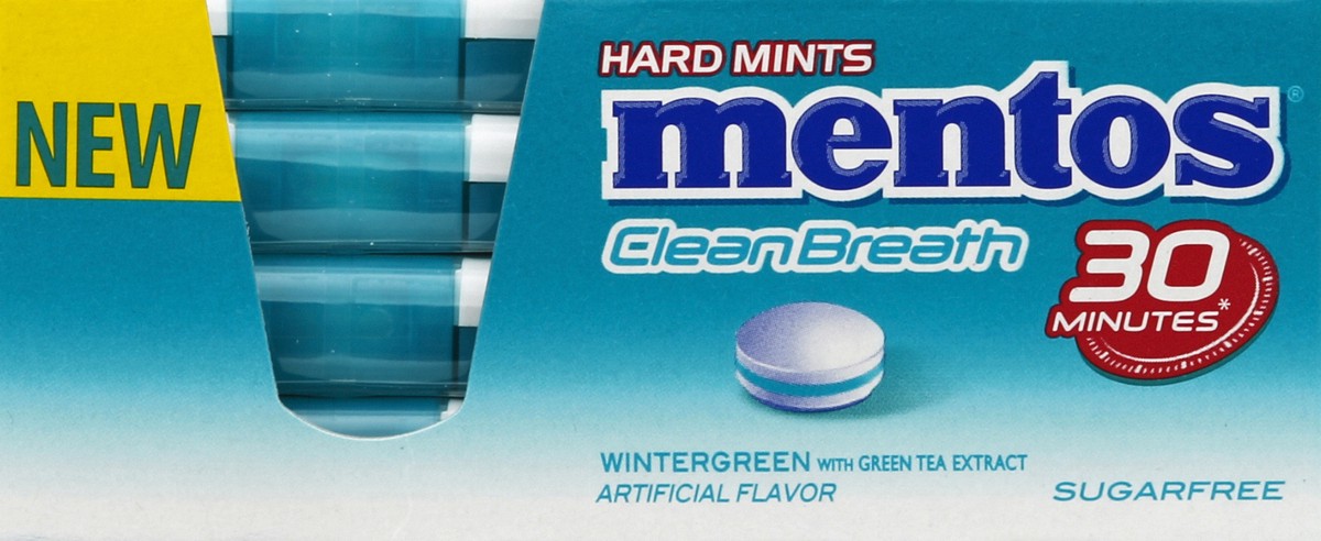 slide 5 of 6, Mentos Sugarfree Clean Breath Wintergren, 12 ct