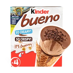 Kinder Bueno Dessert Cones