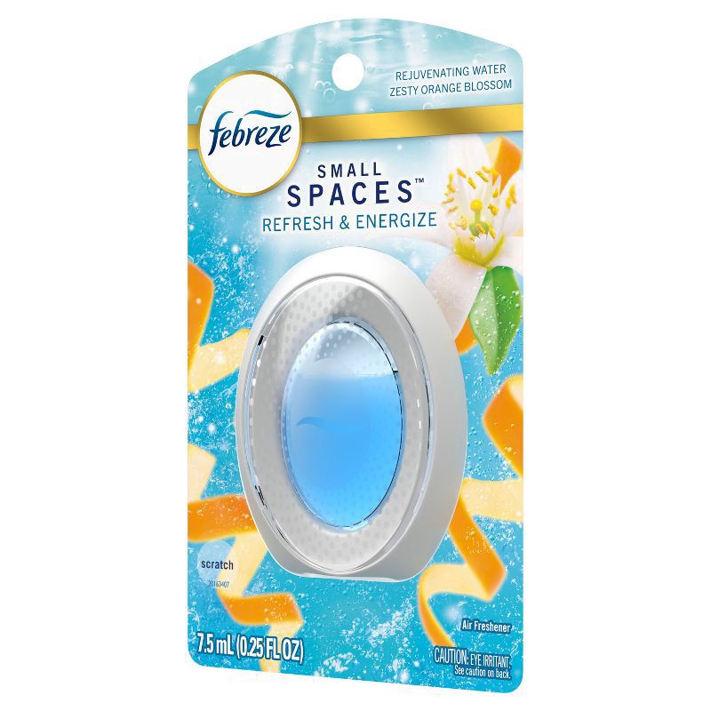 slide 11 of 13, Febreze Small Spaces Air Freshener Refresh & Energize - 0.25 fl oz, 0.25 fl oz