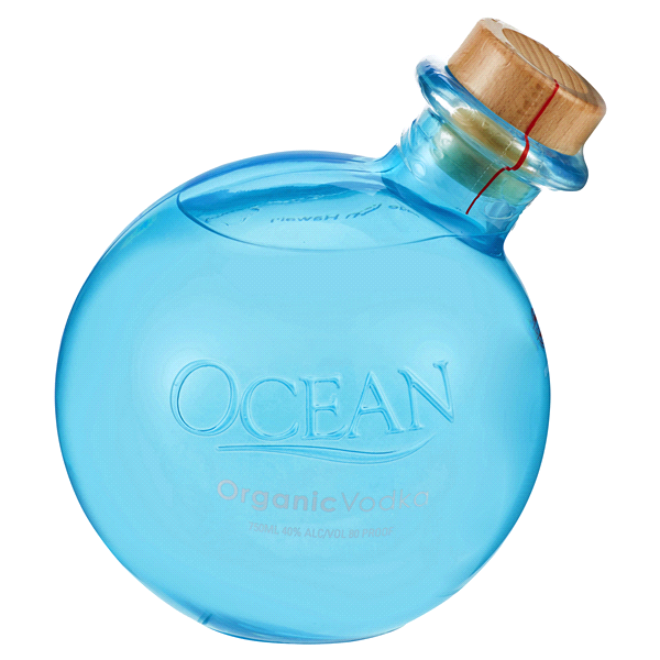 slide 1 of 1, Ocean Organic Vodka, 750 ml