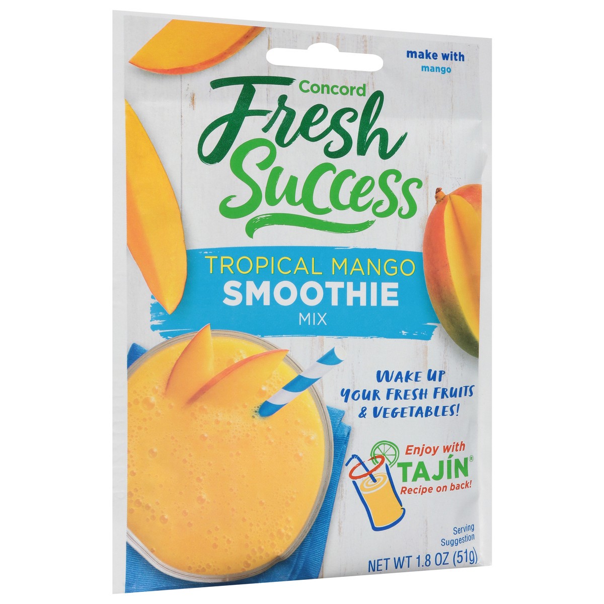 slide 11 of 13, Concord Foods Mango Smoothie - 1.8 oz, 1.8 oz