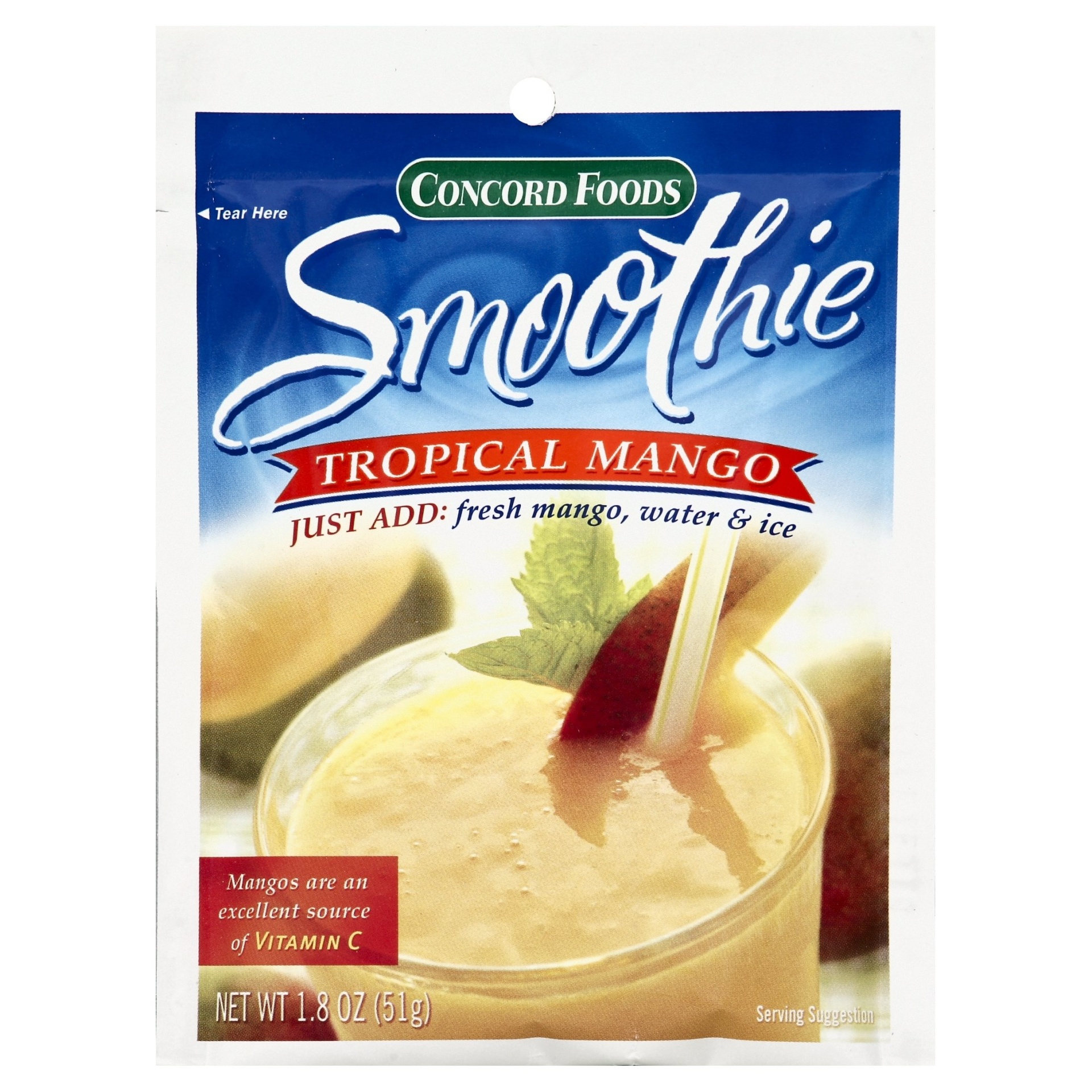 slide 1 of 1, Concord Foods Mango Smoothie - 1.8 oz, 1.8 oz