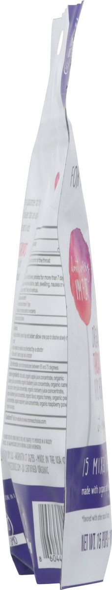 slide 5 of 13, EEZ Co. Lolleez Organic Throat Soothing Pops for Kids, Mixed Berry with Elderberry, 15ct, 1 ct