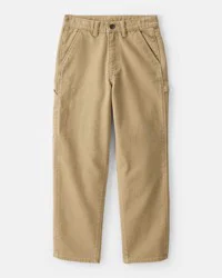 Oshkosh Boys Carpenter Fashion Pants - Khaki Khaki 7
