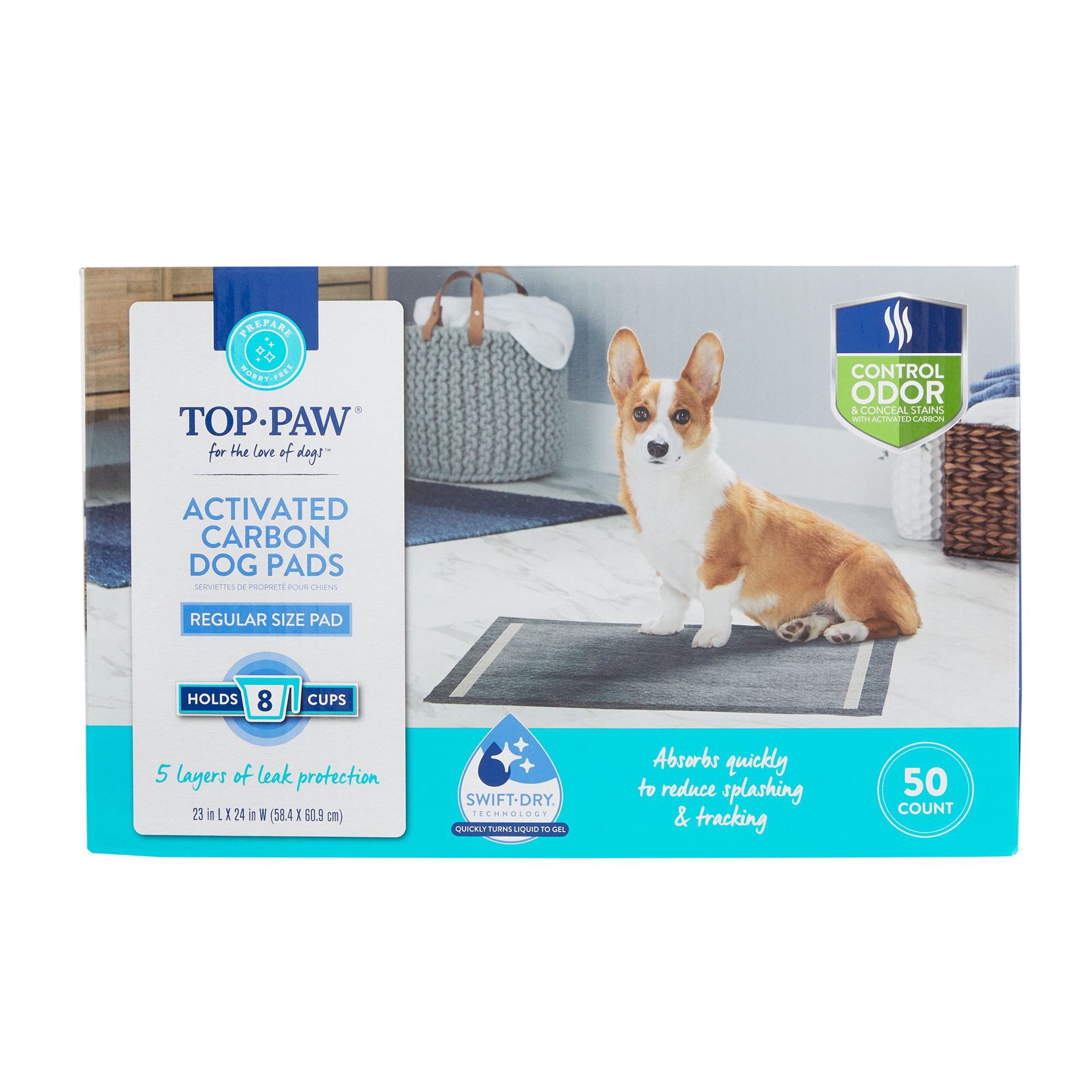 Top paw dog outlet pads 50 count