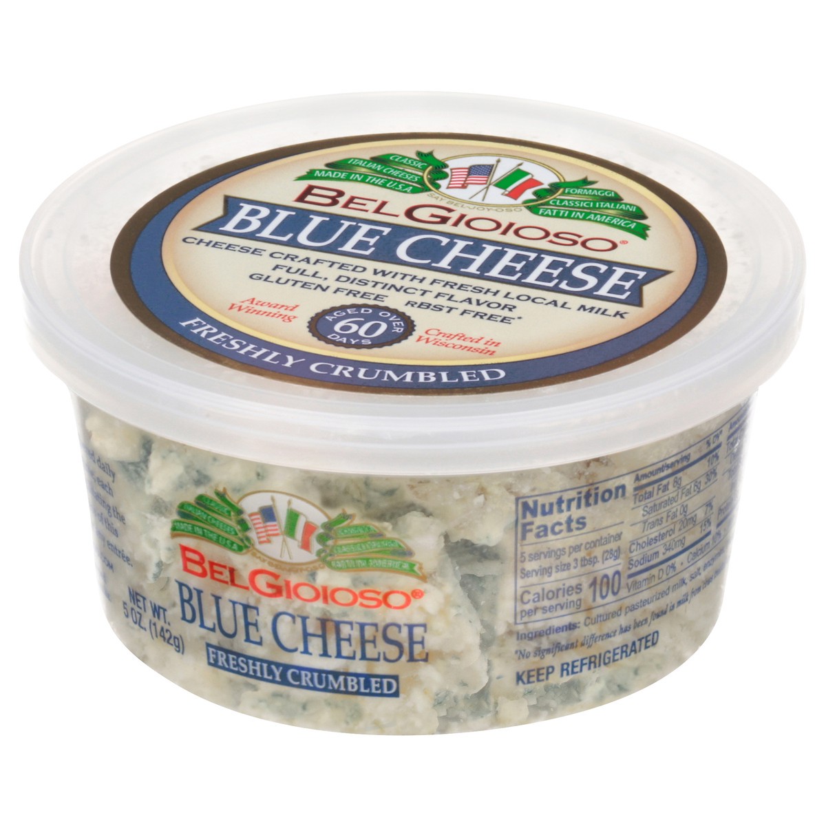 slide 9 of 9, BelGioioso Blue Cheese, 5 oz