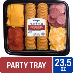 Kroger Pepperoni Salami Cheese Tray
