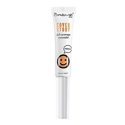 slide 1 of 1, The Crème Shop The Crme Shop Cover Story Full Coverage Concealer Light, 1 ct