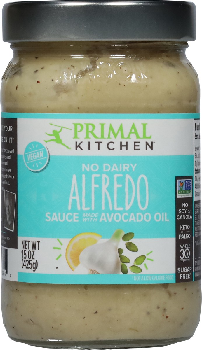 slide 2 of 9, Primal Kitchen No Dairy Alfredo Sauce 15 oz, 15 oz