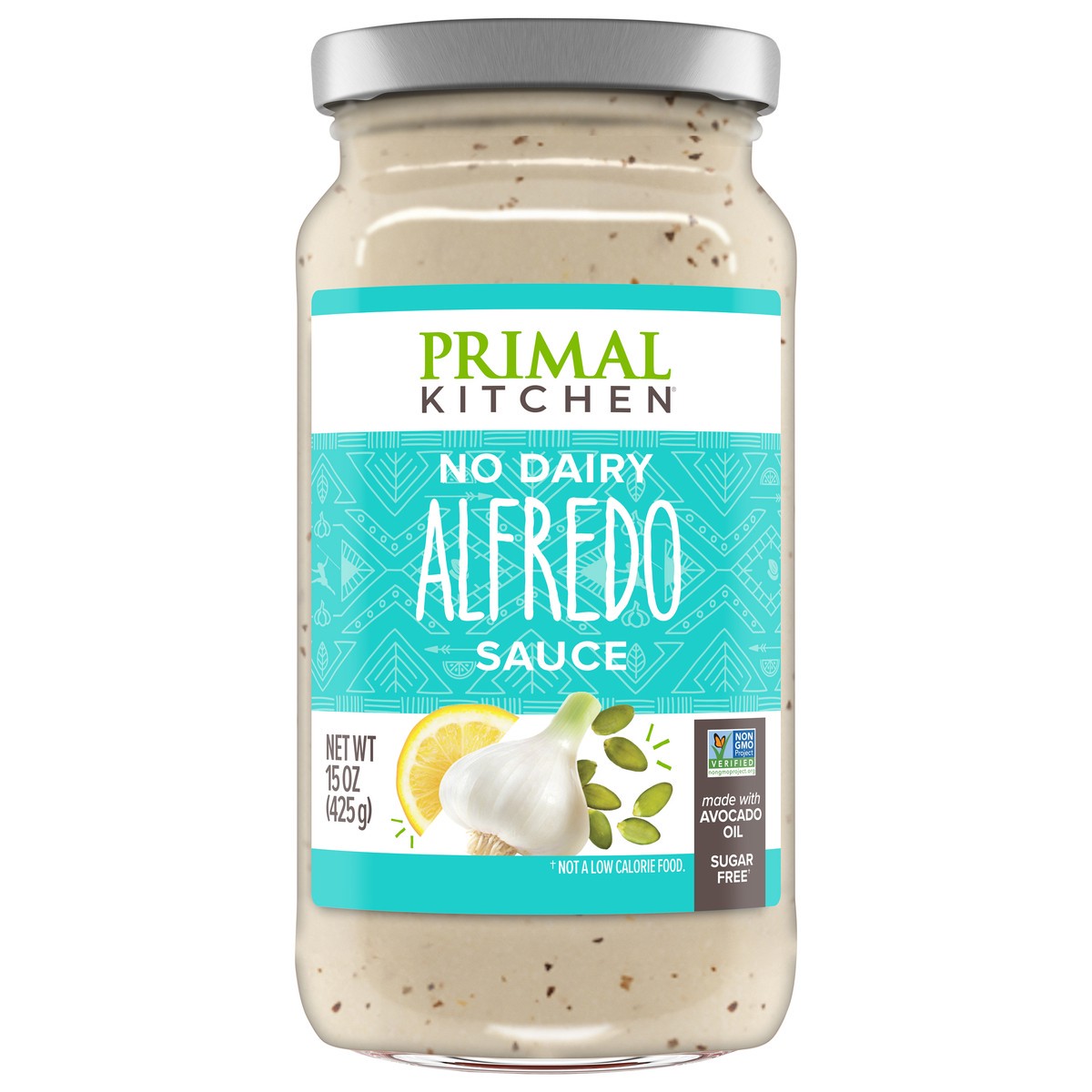 slide 1 of 9, Primal Kitchen No Dairy Alfredo Sauce 15 oz, 15 oz