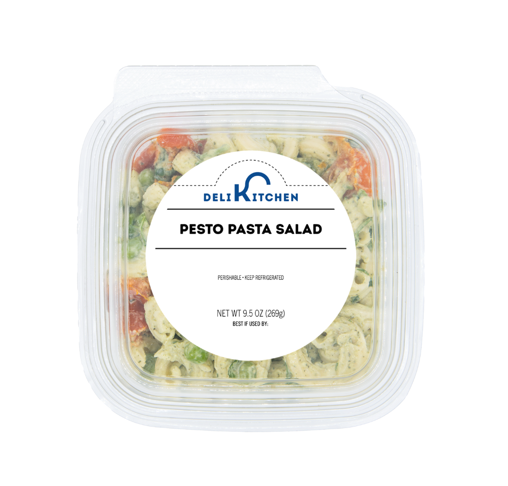 slide 1 of 1, Deli Kitchen Pesto Pasta Salad, 9.5 oz