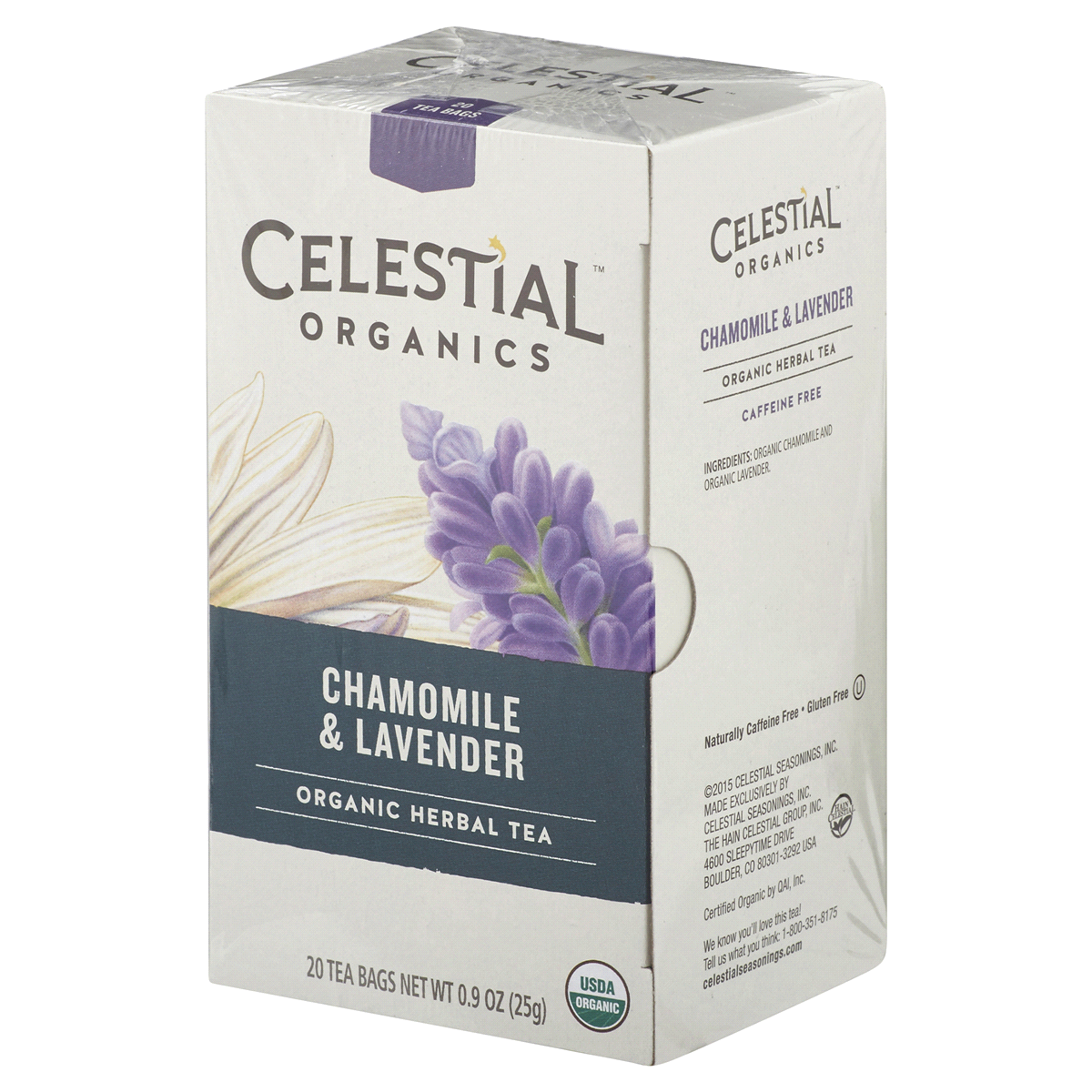 Celestial Seasonings Tea Herbal Chamomile Lavender Organic 20 ct Shipt