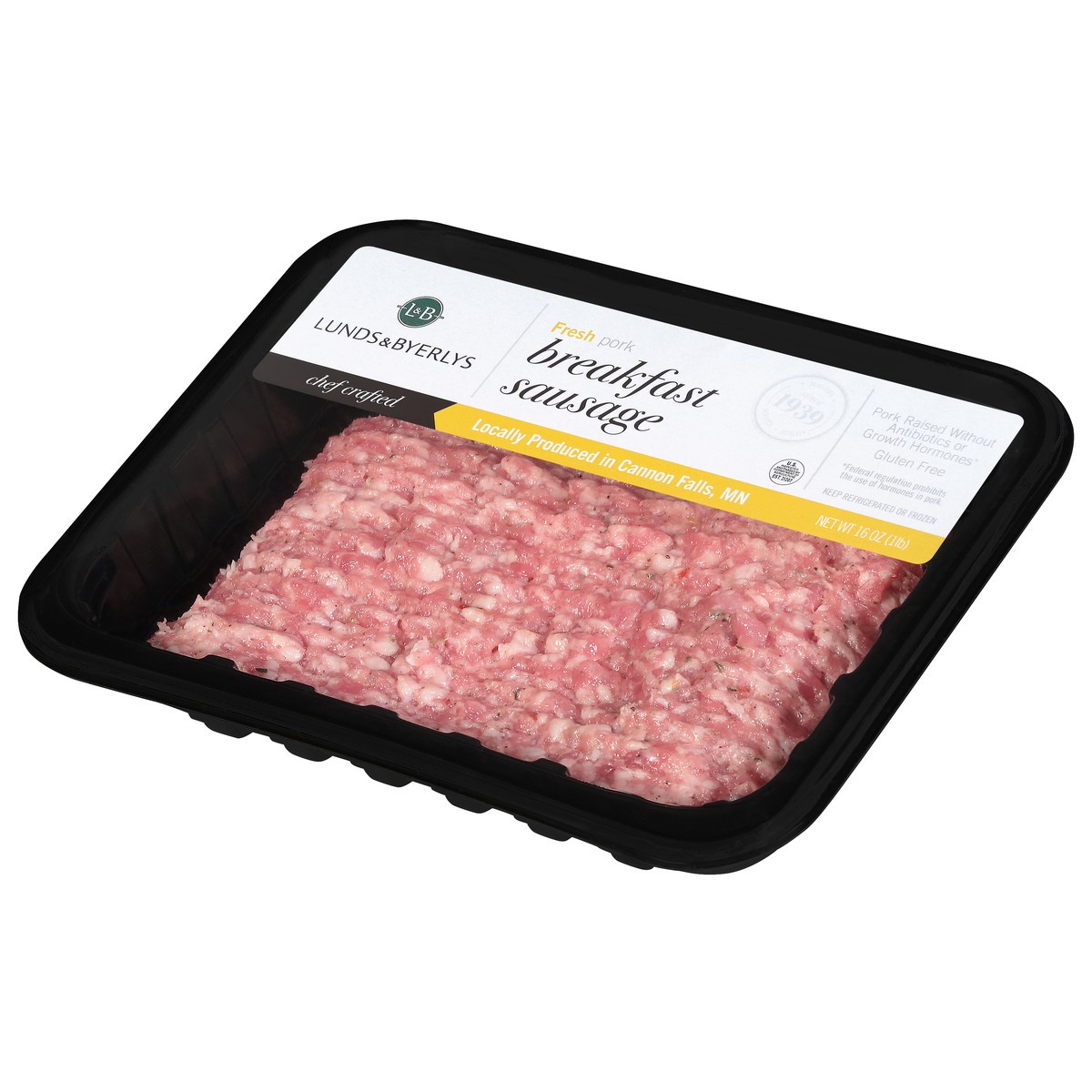slide 2 of 9, Lunds & Byerlys Fresh Pork Breakfast Sausage 16 oz, 16 oz