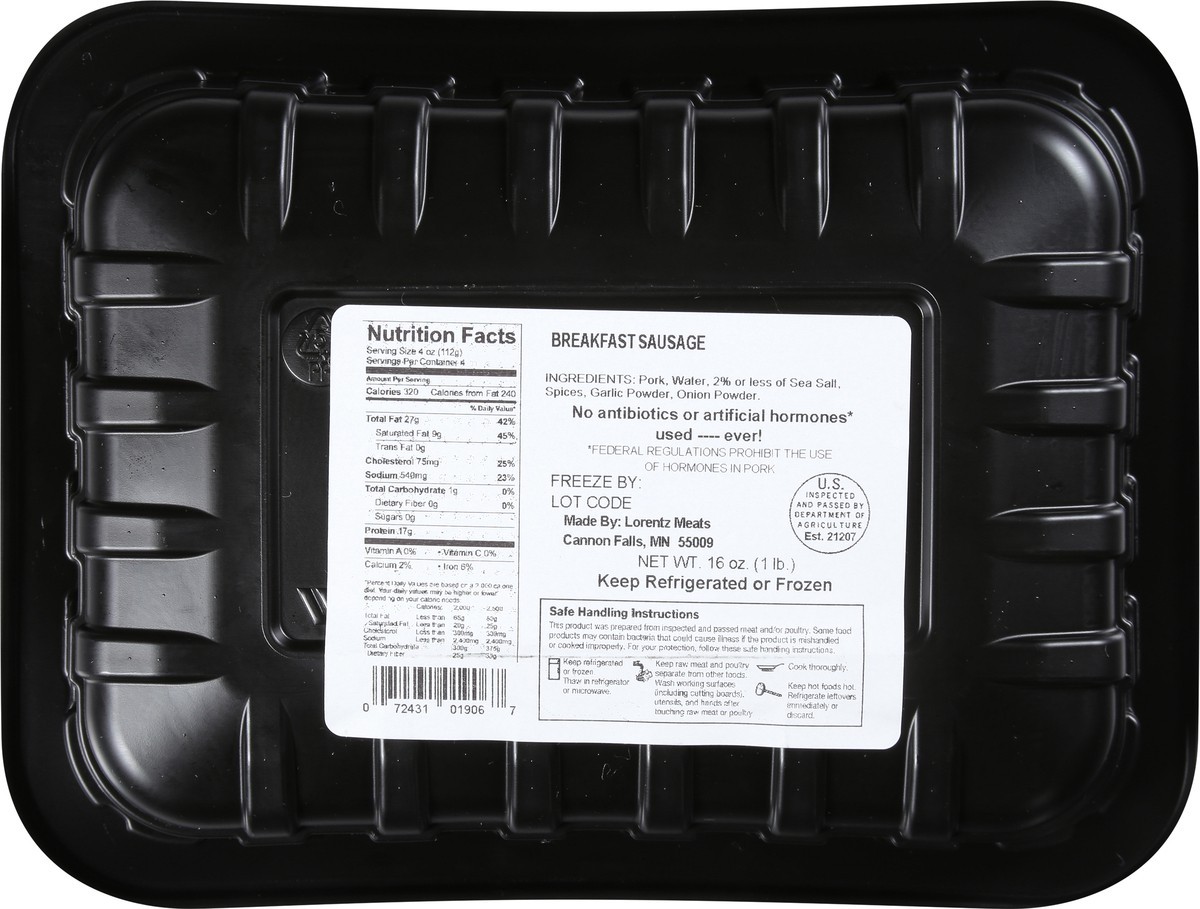 slide 4 of 9, Lunds & Byerlys Fresh Pork Breakfast Sausage 16 oz, 16 oz