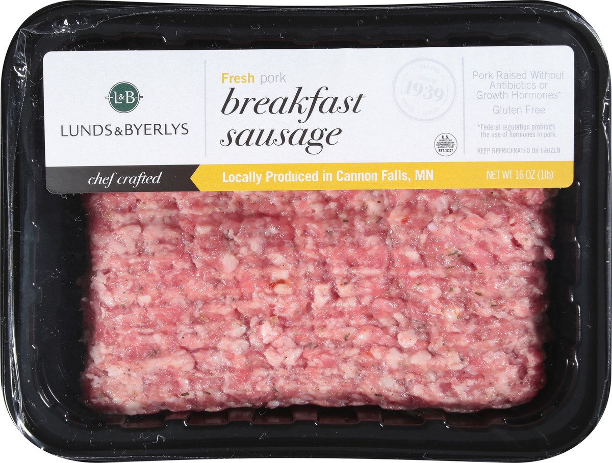 slide 8 of 9, Lunds & Byerlys Fresh Pork Breakfast Sausage 16 oz, 16 oz