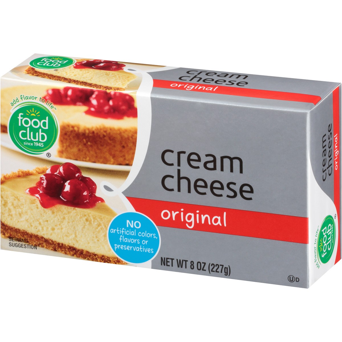 slide 6 of 10, Food Club Cream Cheese, Original, 8 oz