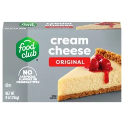 Food Club Cream Cheese, Original