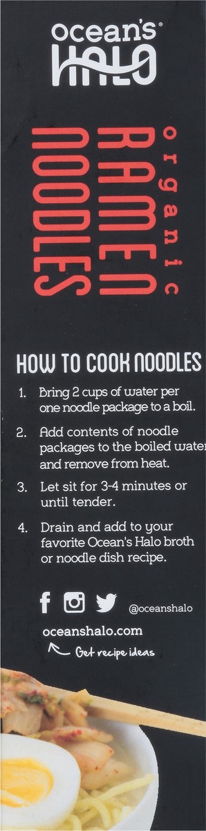 slide 4 of 27, Ocean's Halo Organic Ramen Noodles 4 Pack, 8.4 oz