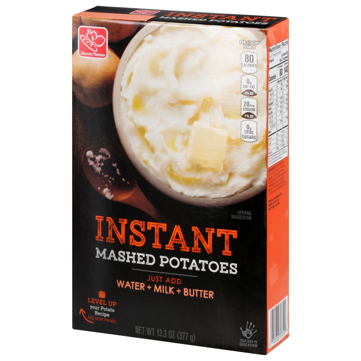 slide 3 of 10, Harris Teeter Mashed Potatoes - In an Instant, 13.3 oz