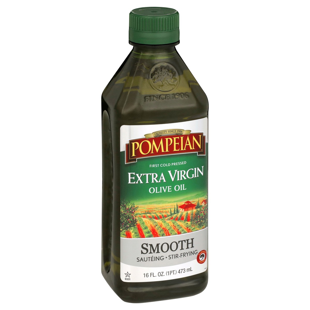 slide 3 of 9, Pompeian 16 oz Pompeian Smooth Extra Virgin Olive Oil, 16 fl oz