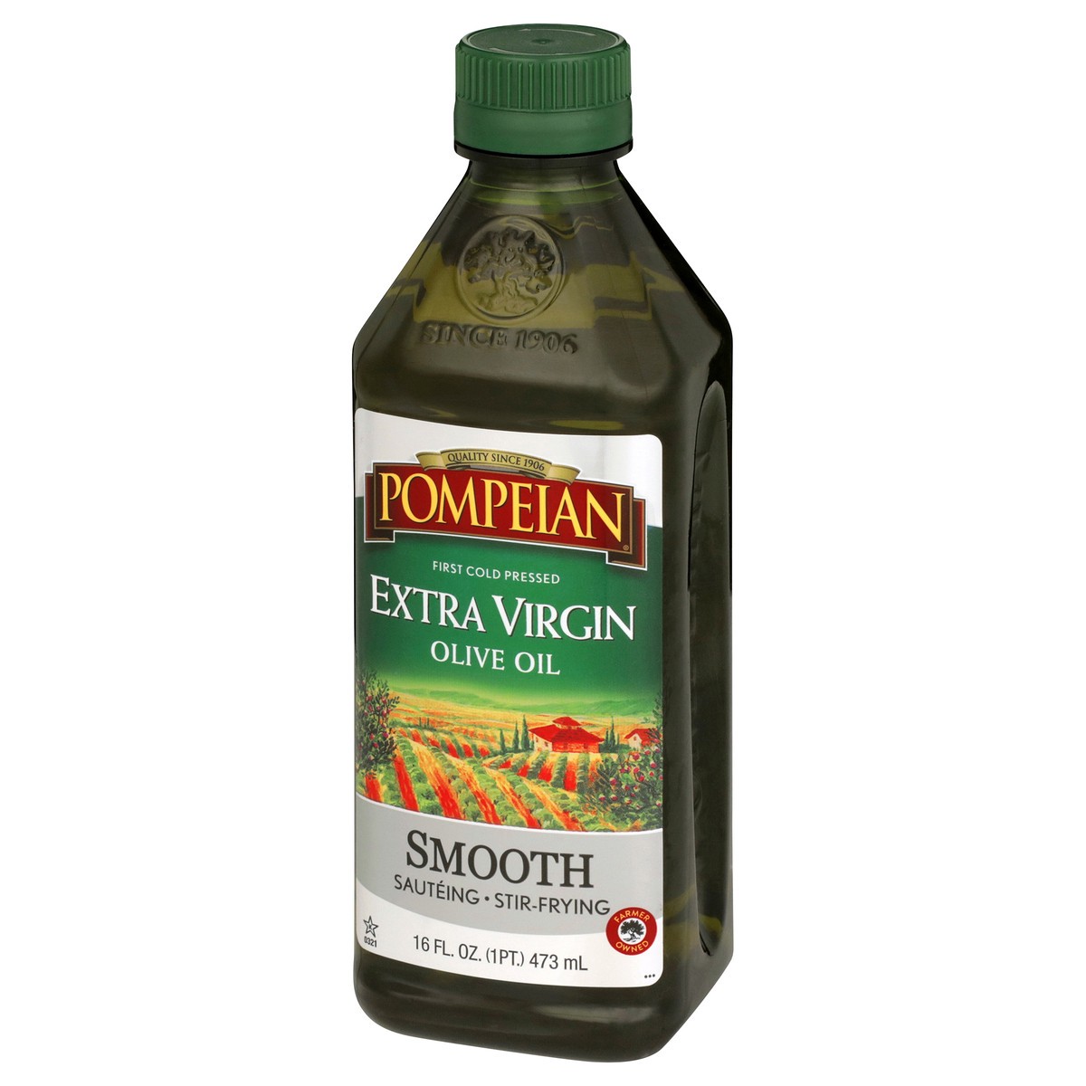 slide 6 of 9, Pompeian 16 oz Pompeian Smooth Extra Virgin Olive Oil, 16 fl oz