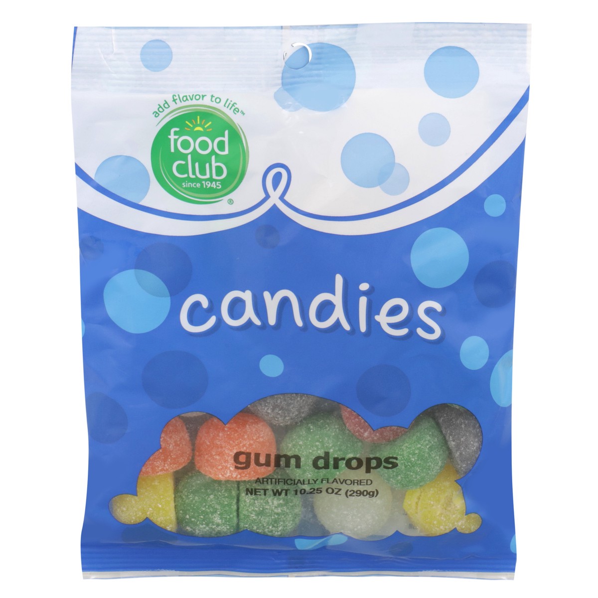 slide 1 of 9, Food Club Gum Drops Candies, 10.25 oz