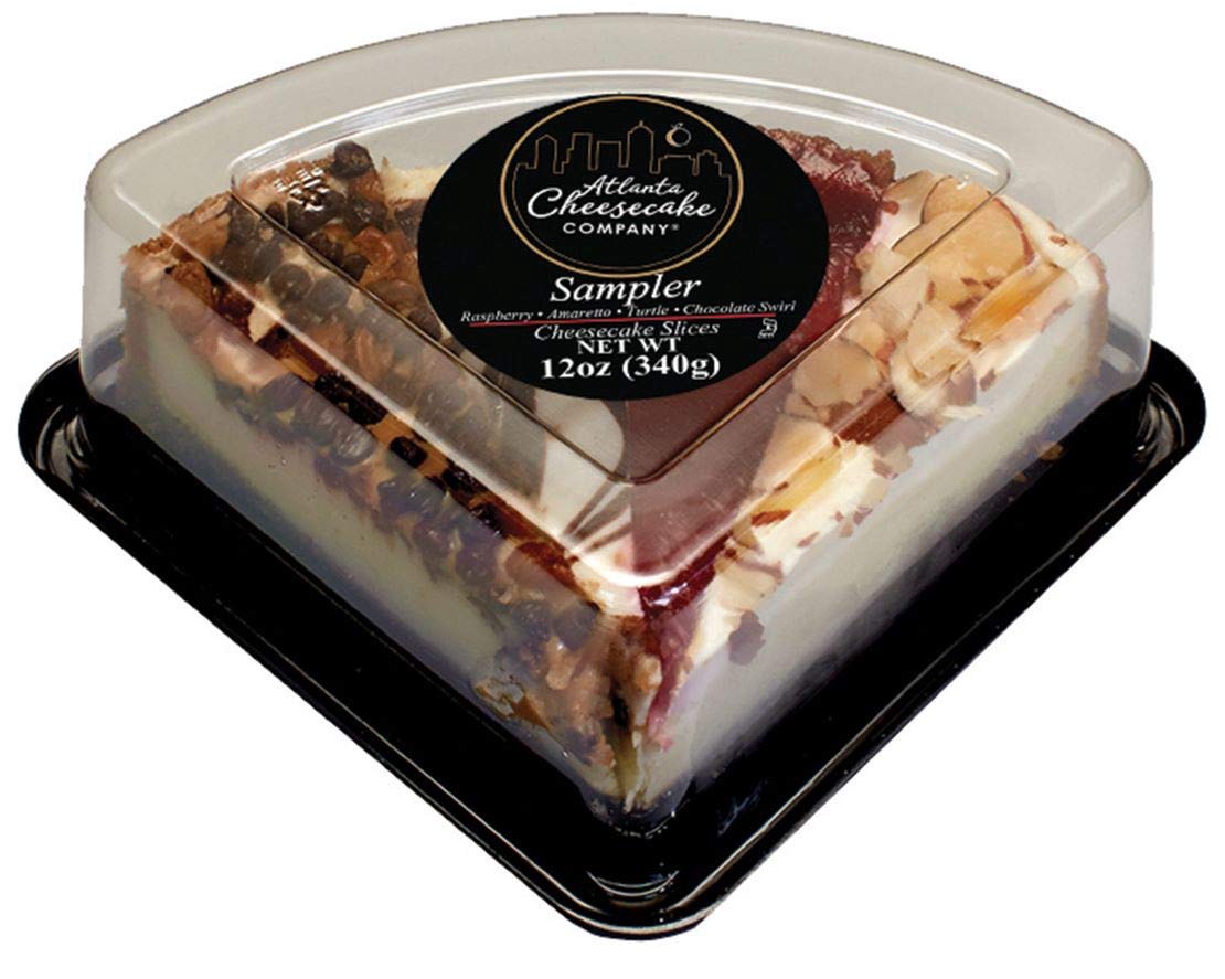 slide 1 of 1, Atlanta Cheesecake Company Supreme Sampler Quarter Cheesecake - 12 Oz, 12 oz