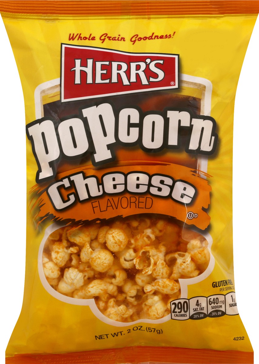 slide 9 of 10, Herr's Cheese Popcorn, 2.5 oz